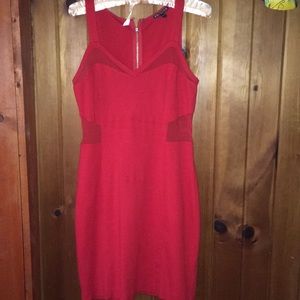 Red dress